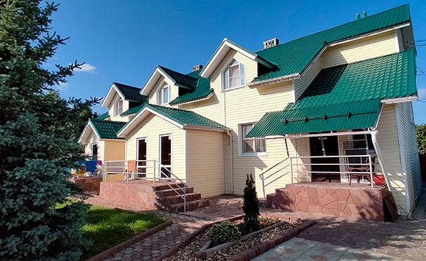 Скидка на Скидка до 49% на отдых для компании до 5 человек в номере на выбор в отеле Green в Башкортостане