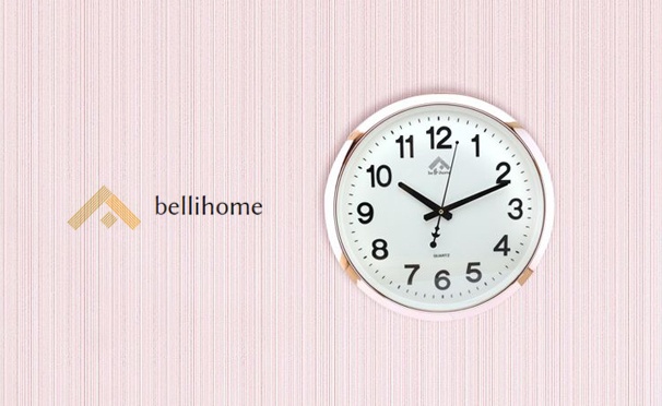 Скидка на Настенные часы Bellihome с бесшумным механизмом от интернет-магазина New4as. Скидка до 53%