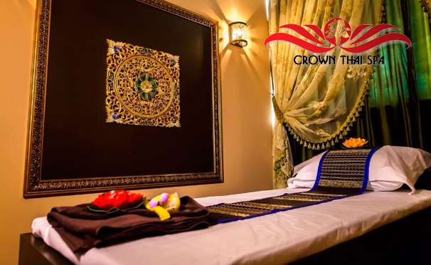 Скидка на Спа-программы на выбор для одного или двоих, тайский массаж в салоне Crown Thai Spa. Скидка до 61%