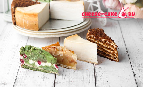 Скидка на Любые десерты и сладости от компании Cheese-cake: торты, чизкейки, тирамису, макаруны и многое другое! Скидка 50%

