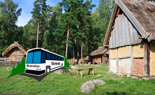 Скидка на Скидка 64% на 1-дневный тур «Викинги в Карелии. Парк “Рускеала”» от компании Karelia-Line