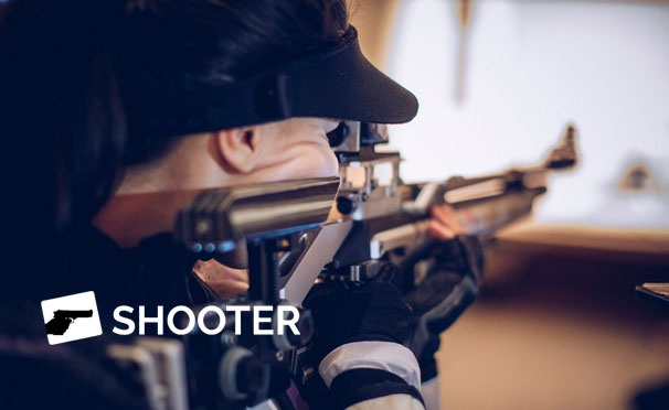 Скидка на Стрельба из лука, автомата, винтовки или пистолета для одного, двоих или четверых в стрелковом комплексе Shooter. Скидка до 55%
