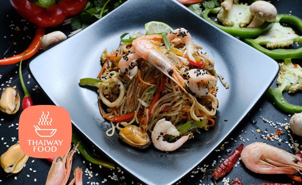 Скидка на Все меню кухни и напитки в кафе тайской кухни ThaiwayFood: холодные закуски, супы, вегетарианские блюда, десерты и другое со скидкой до 50%