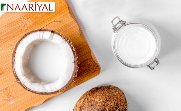 Скидка на Скидка 32% на натуральное кокосовое масло от компании Naariyal
