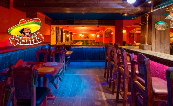 Скидка на Все меню кухни и напитки в мексиканском ресторане Sombrero: буррито, фахитос, тако, закуски, салаты и не только! Скидка 50%
