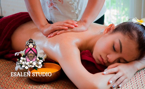 Скидка на Скидка до 45% на спа-ритуал с массажем на выбор, программа «Тайский микс» в сети студий тайского массажа Esalen Studio