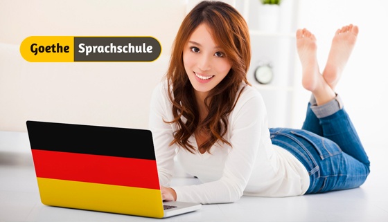 Скидка на Скидка до 98% на изучения немецкого языка + международный сертификат от онлайн-школы Goethe Sprachschule
