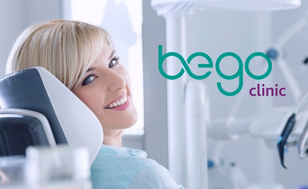 Скидка на Комплексная гигиена полости рта по евростандарту, лечение кариеса с установкой пломбы в современной стоматологической клинике Bego Clinic. Скидка до 77% 