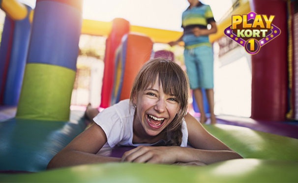 Скидка на Скидка 50% на целый день развлечений для детей в парке активного отдыха Play Kort №1