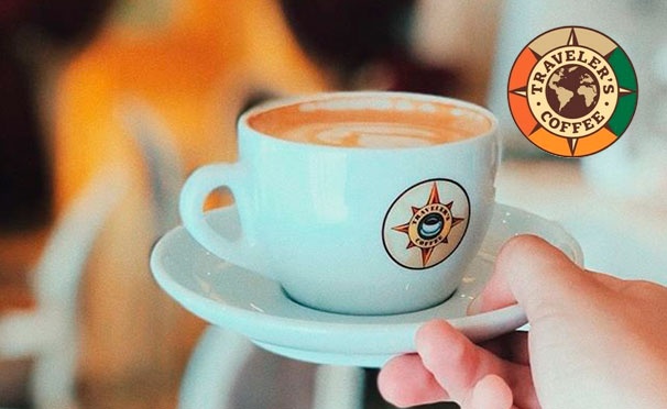 Скидка на Любые блюда и напитки в кофейне Traveler’s Coffee на Тверской со скидкой 50%