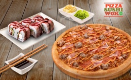 Подарки от доставки PizzaSushiWok