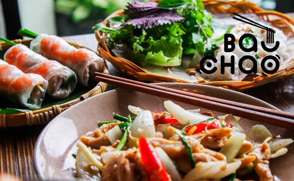 Скидка на Любые блюда из меню и напитки в сети азиатских корнеров Bао Chao: роллы, поке, закуски, лапша и другое. Скидка 50%