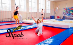Посещение батутного парка Shpak