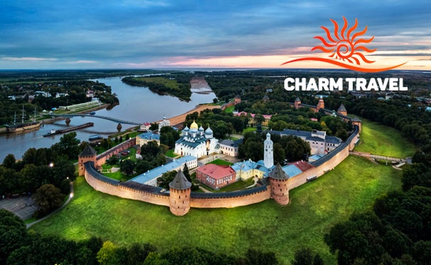Скидка на Автобусный тур «Сокровища двух городов: Валдай и Великий Новгород» от компании Charm Tour. Скидка 72%