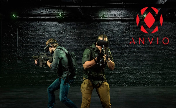 Скидка на VR-игры для компании до 4 человек на площадке 200 кв. м в клубе Anvio VR. Скидка 25%