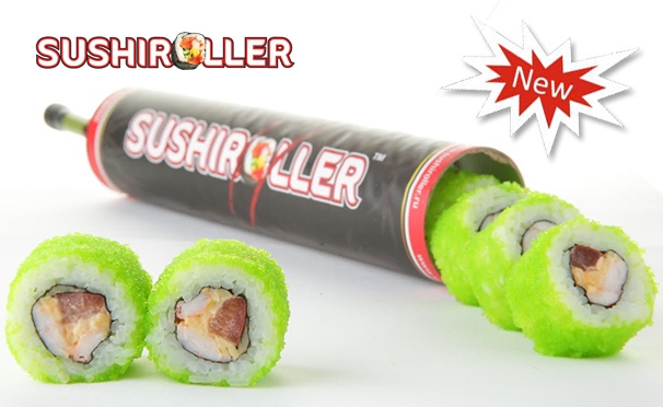 Скидка на Скидка 50% на все роллы в тубе от компании SUSHIROLLER. Вкусно, быстро, весело!