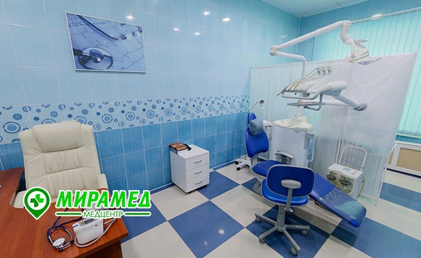 Скидка на Лечение кариеса с установкой пломбы, ультразвуковая чистка зубов с Air Flow, гигиена полости рта по швейцарскому протоколу GBT, плазмотерапия десен в медицинском центре «Мирамед». Скидка до 79%