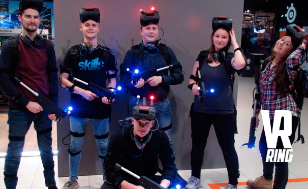 Скидка на Соревнования для компании до 8 человек на фантастической виртуальной арене VR-Ring в ТЦ «Авиапарк» от компании GamerStadium. Скидка до 50%