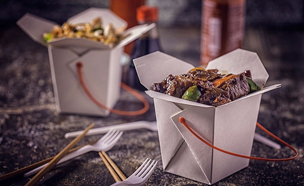 Скидка на Wok с лапшой или рисом от ресторана доставки «Мир Суша». Скидка до 52%