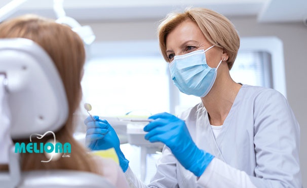 Скидка на Скидка до 62% на гигиену полости рта по евростандарту для одного или двоих в стоматологическом центре Meliora Dent