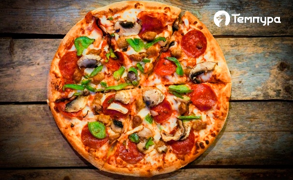 Скидка на Набор из 3, 5 или 7 пицц на выбор от ресторана доставки «Темпура». Скидка до 68%