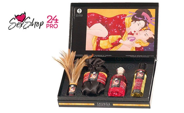 Скидка на Скидка до 34% на наборы массажных свечей бренда SHUNGA от интернет-магазина интимных товаров Sexshop24