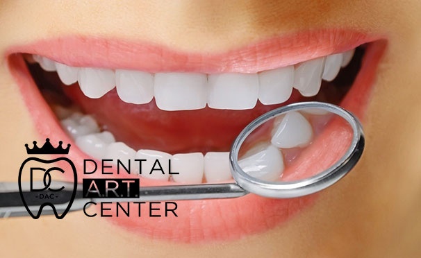 Скидка на УЗ-чистка зубов с Air Flow, отбеливание Amazing White Professional в стоматологии Dental A.R.T. Center со скидкой до 81%