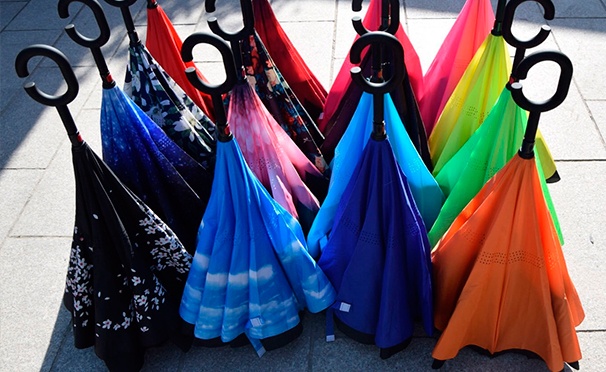 Скидка на Мини-зонт в футляре «Капсула» и антизонт от интернет-магазина Shoppingmsk. Скидка до 77%