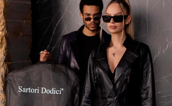Скидка на Скидка до 75% на женские и мужские куртки из натуральной кожи от бренда Sartori Dodici + дополнительная скидка 10%