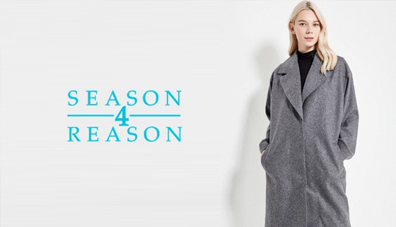 Скидка на Стильные весенние пальто из натуральной шерсти или 2 парные футболки от магазина Season4Reason. Скидка 50%