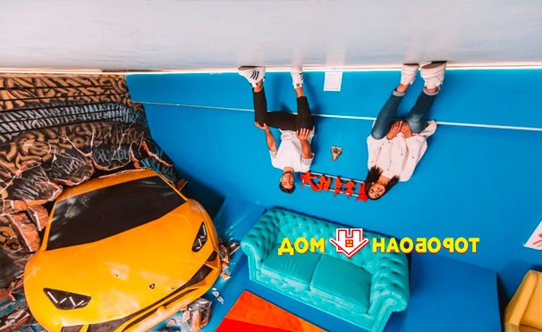Скидка на Посещение музея «Дом Наоборот» для детей и взрослых в любой день. Скидка 49%