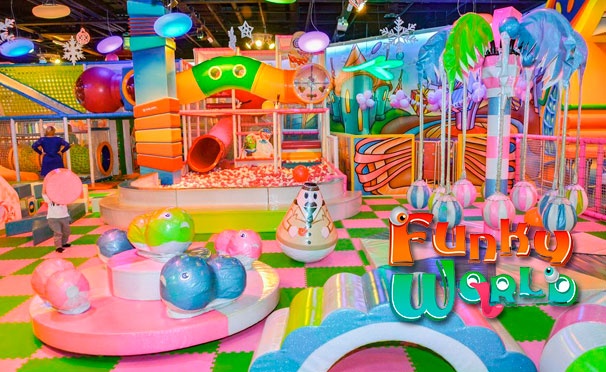 Скидка на Отдых в детском развлекательном парке Funky World в ТЦ «Метрополис» в будни, выходные и праздники! Скидка до 47%
