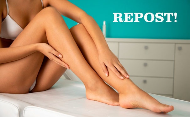 Скидка на Восковая или сахарная эпиляция подмышечных впадин, рук, ног, зоны глубокого бикини в 4 салонах красоты Repost. Скидка до 86%