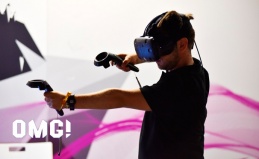 Игры в шлеме HTC Vive