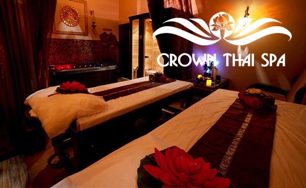 Скидка на Скидка 50% на спа-программы для двоих с тайским массажем на выбор, деликатным пилингом, маской для лица и другими процедурами в салоне Crown Thai Spa на «Менделеевской»