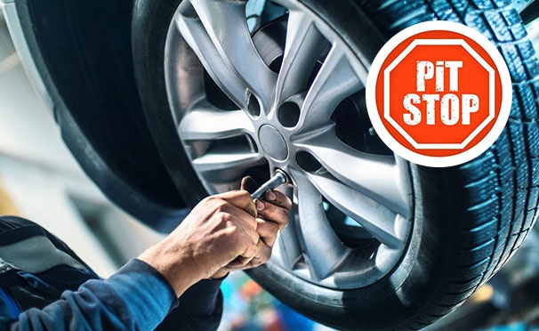 Скидка на Сезонное хранение шин, шиномонтаж и балансировка колес от R13 до R19 в сети автосервисов Pit-Stop. Скидка до 74%
