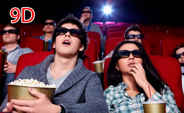 Скидка на 9D-Cinema кинотеатр: билеты на посещение сектора «Киномакс», «Большой» или «Чарли». Скидка 50%
